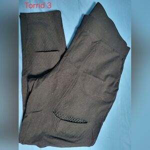 Womens Torrid Cut Out Mesh Leggings